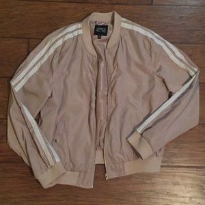 Light Pink Bomber Jacket